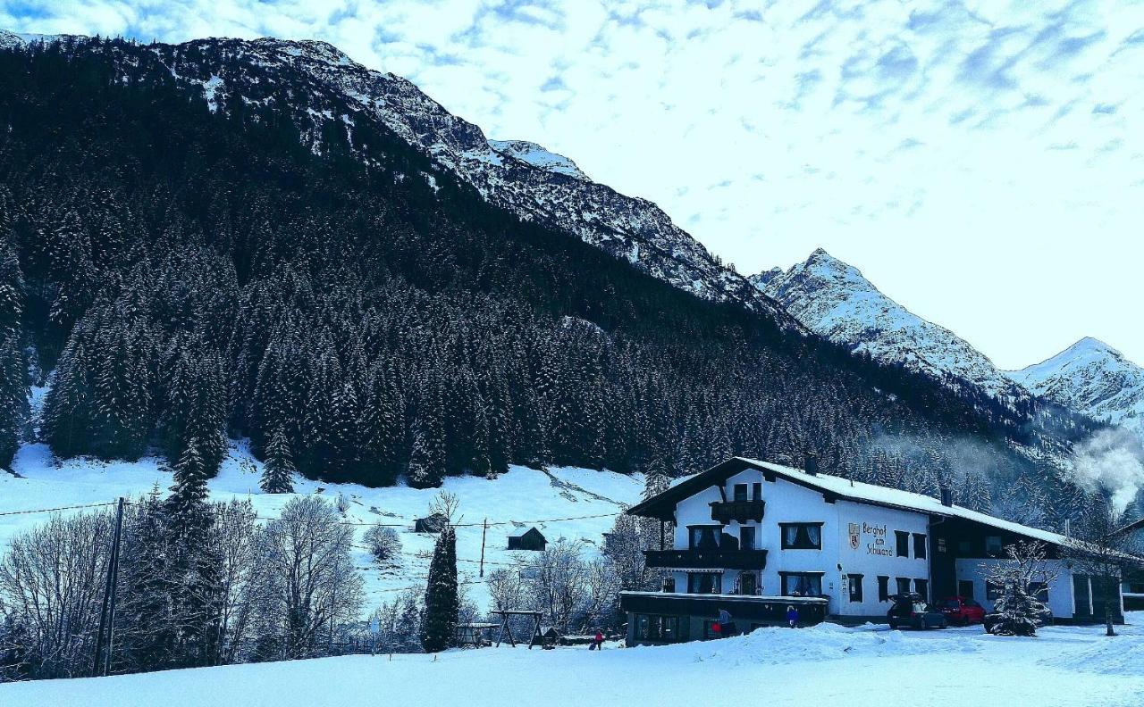 Отель Berghof Am Schwand Hinterhornbach Экстерьер фото